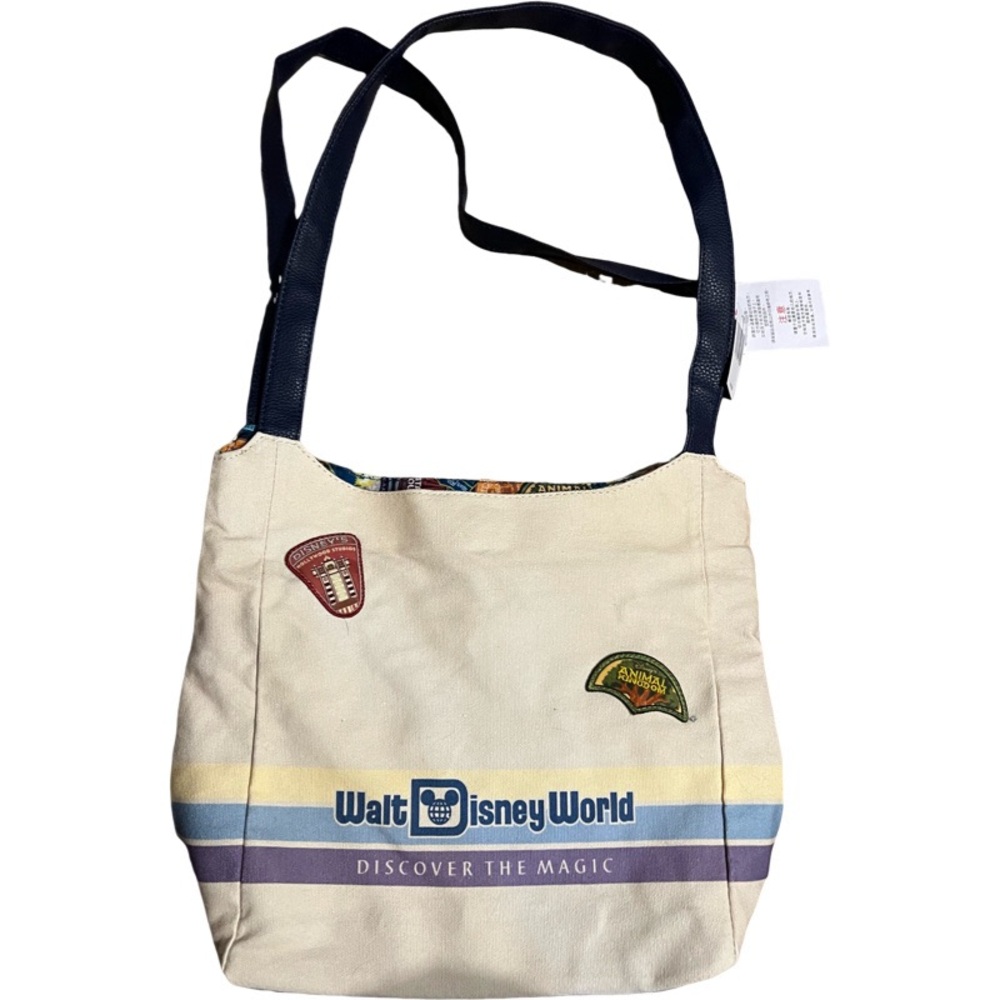 Walt Disney World Four Parks Canvas Tote NWT